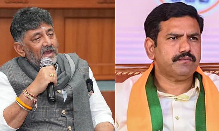 ಹೈಕಮಾಂಡ್‌ಗೆ ನಾವು ಎಟಿಎಂ ಅನ್ನೋದು ವಿಜಯೇಂದ್ರ ಸಾಬೀತು ಮಾಡಲಿ: ಡಿ.ಕೆ.ಶಿವಕುಮಾರ್‌