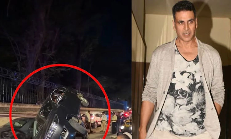 ನಟ ಅಕ್ಷಯ್ ಕುಮಾರ್ ಭದ್ರತಾ: ಕಾರು ಅಪಘಾತ: ಚಾಲಕ ಸೆರೆ