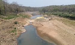 ಅಂಕೋಲಾ: ಗಂಗಾವಳಿ ನದಿಯಲ್ಲಿ ನೀರಿನ ಹರಿವು ಇಳಿಕೆ-ಆತಂಕ