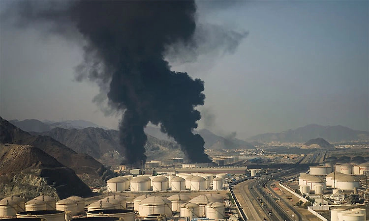 Iran drone strike hits Kuwait’s Mina Al-Ahmadi refinery, units catch fire