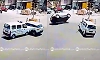 Horrific accident at Akkamahadevi Circle caught on CCTV