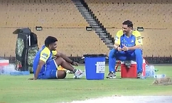 CSK; ಥಲಾ-ಚೆಟ್ಟನ್ ಮಾತುಕತೆ: ಇಂಟರ್ನೆಟ್‌ನಲ್ಲಿ  ಸಂಚಲನ