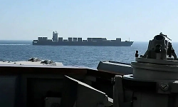 US Navy seizes Iranian-flagged vessel in Strait of Hormuz