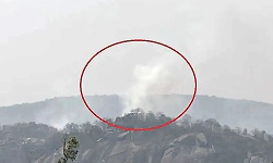 Private jet crashes into hill in Chhattisgarh’s Jashpur, casualties feared