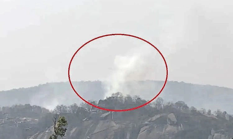 Private jet crashes into hill in Chhattisgarh’s Jashpur, casualties feared