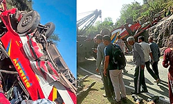 ಜಮ್ಮು-ಕಾಶ್ಮೀರದ ಉಧಂಪುರದಲ್ಲಿ ಭೀಕರ ಬಸ್ ಅಪಘಾತ: 15 ಮಂದಿ ಮೃತ್ಯು... ಹಲವರ ಸ್ಥಿತಿ ಗಂಭೀರ