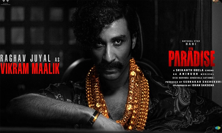 Raghav Juyal unveiled as antagonist Vikram Maalik in Nani-starrer 'The Paradise'