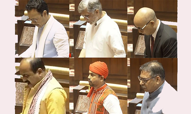 Monsoon Session: ನೂತನ ರಾಜ್ಯಸಭಾ ಸದಸ್ಯರಿಂದ ಪ್ರಮಾಣ ವಚನ ಸ್ವೀಕಾರ