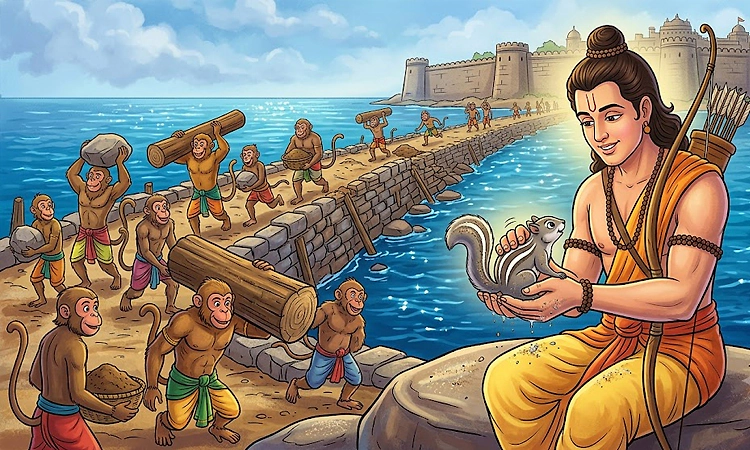 Kids Story: ಶ್ರೀರಾಮ ಮತ್ತು ಪುಟ್ಟ ಅಳಿಲು
