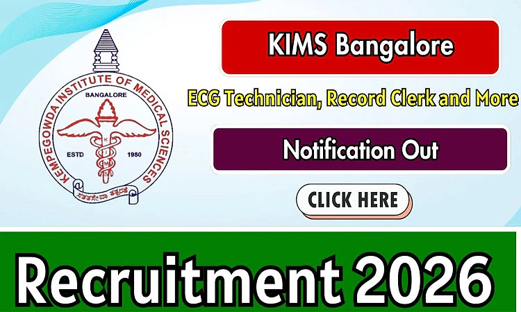 Recruitment: ಕೆಂಪೇಗೌಡ ವೈದ್ಯಕೀಯ ವಿಜ್ಞಾನ ಸಂಸ್ಥೆ- ವಿವಿಧ ಹುದ್ದೆಗೆ ಅರ್ಜಿ ಆಹ್ವಾನ