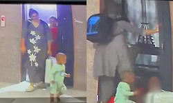 On camera: Lift moves as woman tries to exit, 50-year-old dies