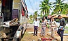Mandya: ಸೈನ್ ಬೋರ್ಡ್ ಗೆ ಡಿಕ್ಕಿ ಹೊಡೆದು ಪಲ್ಟಿಯಾದ ಬಸ್:‌ ಸ್ಥಳದಲ್ಲೇ ಇಬ್ಬರು ಸಾವು!