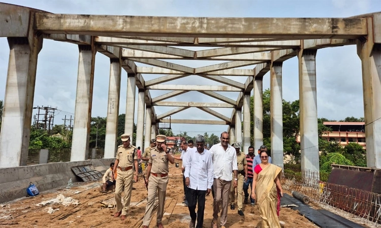 Indrali railway overbridge to open for traffic on September 21, approach road not ready