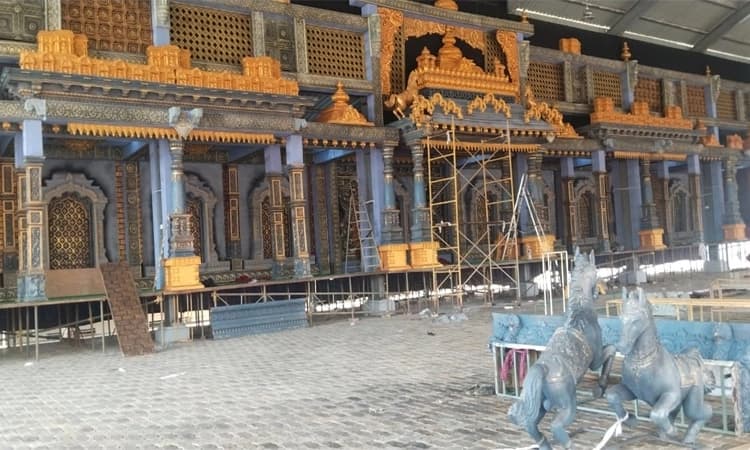 Uchila Mahalakshmi temple gears up for Dasara festival