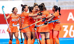 Deepika scores 8 goals as India maul Uzbekistan 19-0 in women's hockey