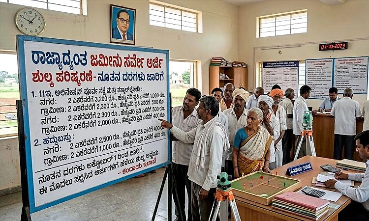 ಸರ್ವೇ, ಅಳತೆ, ಸೇವಾ ಶುಲ್ಕ ಏರಿಕೆ