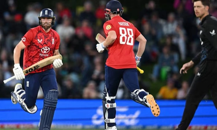 NZ vs Eng T20: ಅಬ್ಬರದ ಬ್ಯಾಟಿಂಗ್‌ ಆಡಿದ; ಇಂಗ್ಲೆಂಡ್‌ ಕಿವೀಸ್‌ ವಿರುದ್ಧ ಜಯ