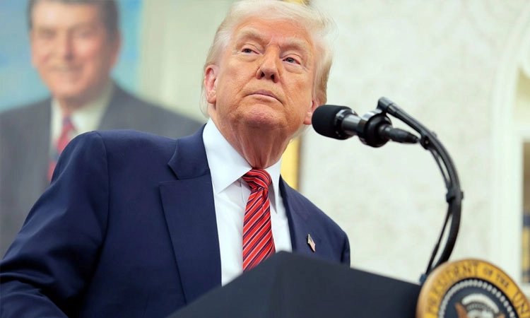 Donald Trump: ಸುಂಕ ಬೆದರಿಕೆಯಿಂದ ಪಾಕ್‌, ಭಾರತ ಯುದ್ಧ ಸ್ಥಗಿತ: ಟ್ರಂಪ್