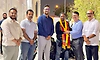 ವಿಶ್ವ ಮೋಟಾರ್‌ ಸೈಕಲ್‌ ಯಾತ್ರಿಕ ಗೈಬ್ರಿಯಲ್‌ ಶರತ್‌ ರನ್ನು ಗೌರವಿಸಿದ ಕರ್ನಾಟಕ ಸಂಘ ಕತಾರ್‌