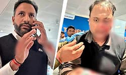 ಸರದಿ ಉಲ್ಲಂಘಿಸಿದ್ದನ್ನು ಪ್ರಶ್ನಿಸಿದ್ದಕ್ಕೆ ಪ್ರಯಾಣಿಕನ ಮೇಲೆ ಹಲ್ಲೆ ನಡೆಸಿದ ಪೈಲೆಟ್...