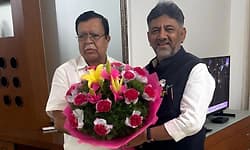 ದಿಢೀರ್‌ ಡಿಸಿಎಂ ಡಿ.ಕೆ.ಶಿವಕುಮಾರ್‌ ಭೇಟಿಯಾದ ಕೆ.ಎನ್‌.ರಾಜಣ್ಣ!