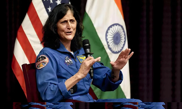 Humans arguing seems 'silly' when you look at Earth from space: Sunita Williams