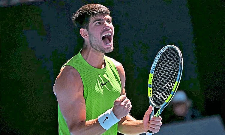 Australian Open: ಕಾರ್ಲೋಸ್‌ ಅಲ್ಕರಾಜ್‌ಗೆ ಮುನ್ನಡೆ  