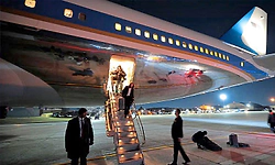 ದಾವೋಸ್‌ಗೆ ಹೊರಟ್ಟಿದ್ದ ಟ್ರಂಪ್‌ ವಿಮಾನದಲ್ಲಿ ದೋಷ, ವಿಳಂಬ