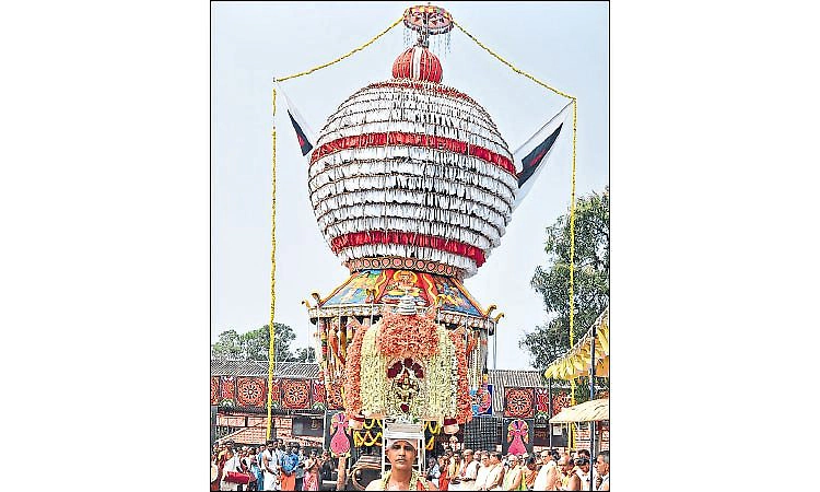 Parkala ಶ್ರೀ ಮಹಾಲಿಂಗೇಶ್ವರ ಮಹಾಗಣಪತಿ ದೇವಸ್ಥಾನ, ವಾರ್ಷಿಕ ರಥೋತ್ಸವ ಸಂಪನ್ನ