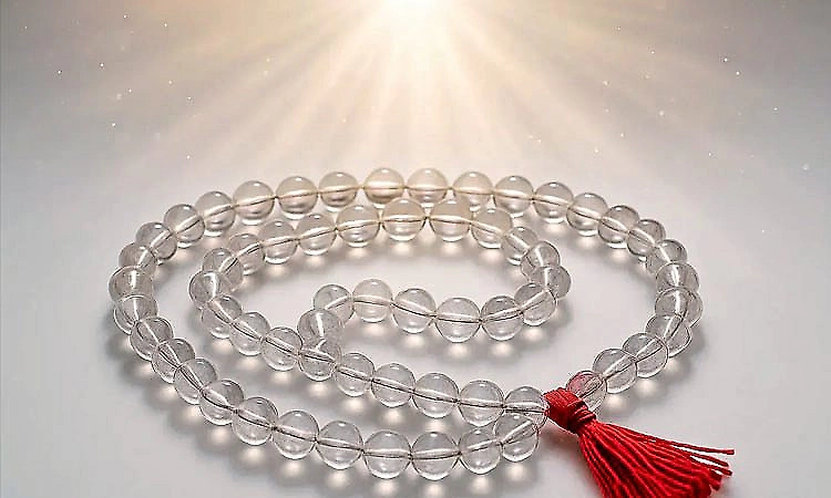 Significance and benefits of wearing crystal quartz mala 