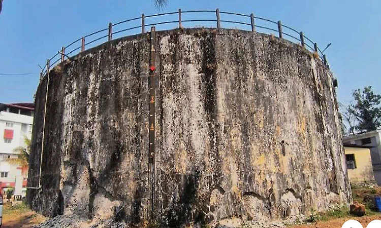 Water leakage reported at Maryhill pump house tank in Mangaluru