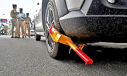 Manipal: ನೋ ಪಾರ್ಕಿಂಗ್ ನಲ್ಲಿ ನಿಲ್ಲಿಸಿದ ವಾಹನಗಳ ಚಕ್ರಕ್ಕೆ ಲಾಕ್‌