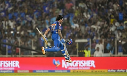 Tilak Varma hits maiden IPL ton as Mumbai Indians crush Gujarat Titans by 99 runs