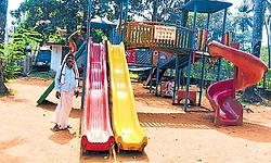 Children avoid parks in Karkala despite summer holidays due to heat