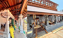 ಪಡುಬಿದ್ರಿ ಶ್ರೀ ಮಹಾಲಿಂಗೇಶ್ವರ  ದೇಗುಲದಲ್ಲಿ ಬ್ರಹ್ಮಕಲಶ  