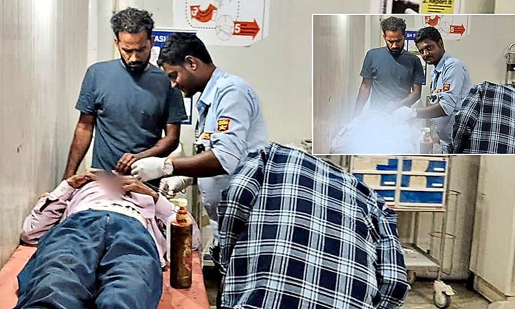 ಅಪಘಾತದಲ್ಲಿ ಗಾಯಗೊಂಡ ವ್ಯಕ್ತಿಗೆ ವೈದ್ಯರ ಬದಲು ಶಸ್ತ್ರಚಿಕಿತ್ಸೆ ನಡೆಸಿದ ಸೆಕ್ಯೂರಿಟಿ ಗಾರ್ಡ್