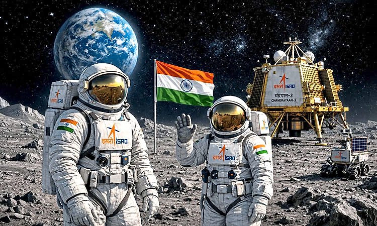ಚಂದ್ರನ ಮೇಲೆ ಮಾನವ ನೆಲೆ: ಇಸ್ರೋ ಭರದ ಸಿದ್ಧತೆ