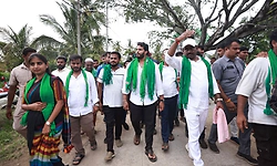 ಬಿಡದಿ ಸ್ಮಾರ್ಟ್ ಸಿಟಿ ವಿರುದ್ಧ ಜೆಡಿಎಸ್‌ ಕಹಳೆ: ನಿಖಿಲ್ ನೇತೃತ್ವದಲ್ಲಿ 11ಕಿ.ಮೀ ಪಾದಯಾತ್ರೆ