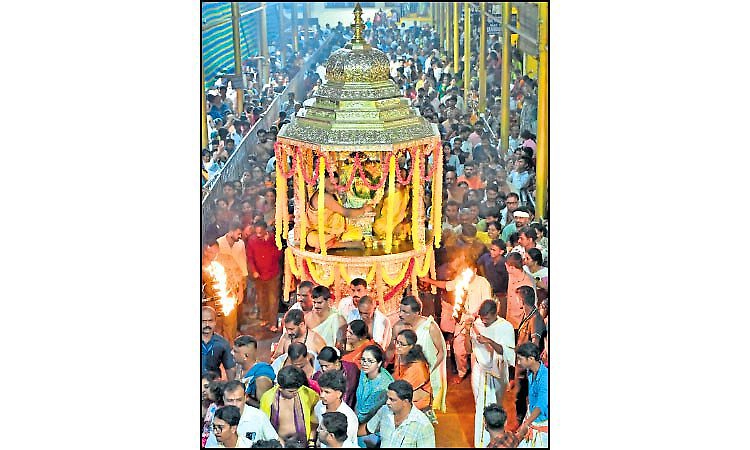 ಕುಕ್ಕೆ ಶ್ರೀ ಸುಬ್ರಹ್ಮಣ್ಯ ದೇವರ ಉತ್ಸವ ಸಂಪನ್ನ