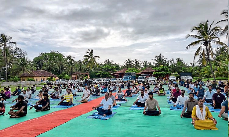Kaup ಮಂಡಲ ಬಿಜೆಪಿ ಯುವಮೋರ್ಚಾ ವತಿಯಿಂದ ವಿಶ್ವ ಯೋಗ ದಿನಾಚರಣೆ, ಸಮ್ಮಾನ