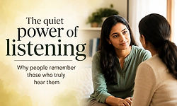 The Human Story: The quiet power of listening