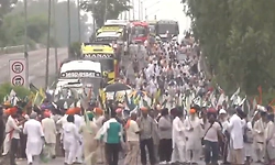 Haryana Police seals Shambhu border point as farmers head to Delhi for Kisan Mahapanchayat