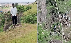 Parents try to stop son from committing suicide; all 3 fall to death in Chhatrapati Sambhajinagar