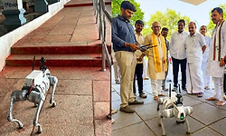 ತಿರುಮಲ ಭಕ್ತರ ರಕ್ಷಣೆಗೆ ರೋಬೋಟ್ ನಾಯಿ: ವನ್ಯಜೀವಿಗಳ ಮೇಲೆ ಕಣ್ಣಿಡಲು TTD ಹೊಸ ತಂತ್ರಜ್ಞಾನ