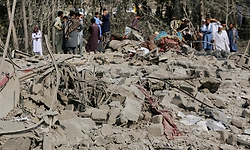 Pakistan says airstrikes target militant hideouts in Afghanistan, killing 28. Kabul says 3 killed