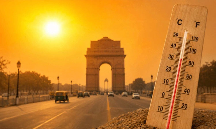 ದಿಲ್ಲಿಯಲ್ಲಿ 35 ಡಿ.ಸೆ. ತಾಪ: ಈ ಋತುವಿನ ಗರಿಷ್ಠ ದಾಖಲೆ