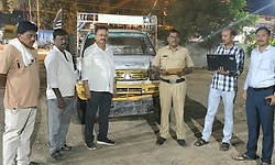 Siruguppa: 42,500 ರೂ. ಮೌಲ್ಯದ ಪಡಿತರ ಅಕ್ಕಿ ವಶ