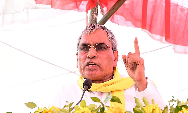 ಉತ್ತರ ಪ್ರದೇಶ ನಾಲ್ಕು ಹೋಳು ಆಗುತ್ತೆ: ಬಿಜೆಪಿ ಮಿತ್ರ ಪಕ್ಷದ ನಾಯಕ
