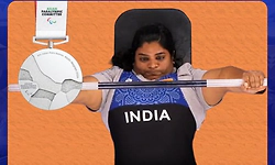Powerlifter Kasthuri Rajamani wins silver in Asian Para Games