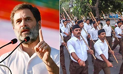 ಆರ್‌ಎಸ್‌ಎಸ್ ಕೇವಲ ಪುರುಷರಿರುವ ಪಂಥ ಎಂದು ರಾಹುಲ್‌ ಗಾಂಧಿ ಟೀಕೆ!